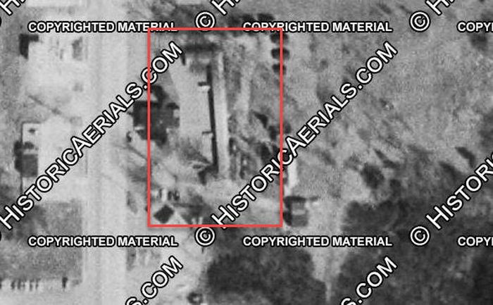 Lone Pine Motel & Restaurant - 1968 Aerial